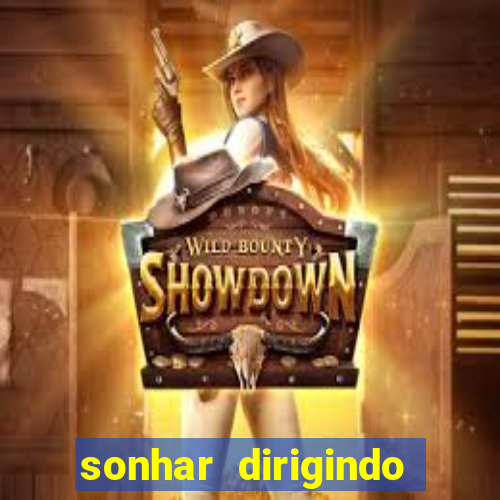 sonhar dirigindo carro jogo do bicho